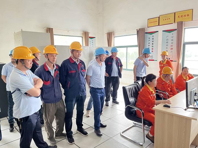 建材公司到庐江矿业开展5S管理对标学习