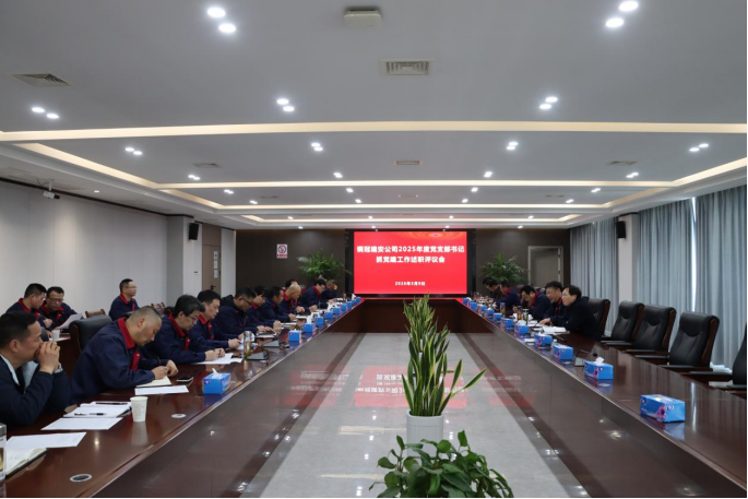 公司召开2025年度党支部书记抓党建工作述职评议会 公司召开2025年度党支部书记抓党建工作述职评议会